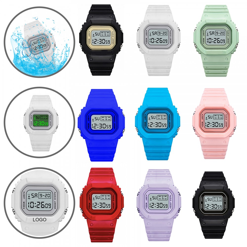 Branded Waterproof Sports Electronic Watch Branded Waterproof Sports Electronic Watch