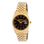 Custom Imprinted ABelle Promotional Time Saturn Men's Gold Watch