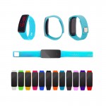 Digital LED Wrist Watch In Silicone Strap Branded