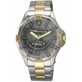 Men's Two-Tone Contender Medallion Logo Printed  Men
