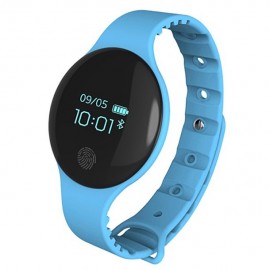 Logo Printed Unisex Round Digital Multi-Function Smart Watch Bracelet