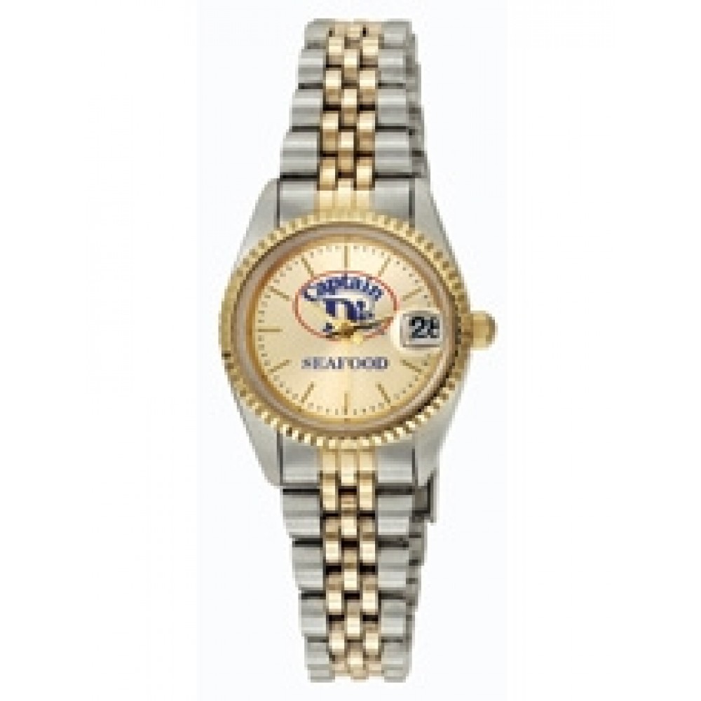 ABelle Promotional Time Saturn Two Tone Ladies' Watch Branded