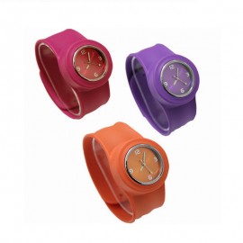 Flexible Silicone Slap Watch Branded