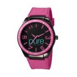 Custom Imprinted Captivate by Abelle Promotional Time Pink Watch
