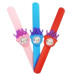 Children Custom Silicone Slap Watch Custom Imprinted