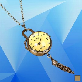 Pendant/Pocket Stainless Steel Watch w/ Chain Custom Imprinted  Pendant/Pocket Stainless Steel Watch w/ Chain Custom Imprinted