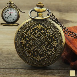 Pendant/Pocket Watch w/ Chain Branded