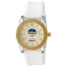Logo Printed ABelle Promotional Time Maverick Ladies' 2 Tone Watch w/ Rubber Strap  Logo Printed ABelle Promotional Time Maverick Ladies