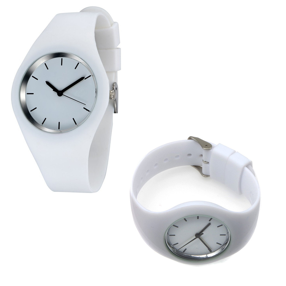 Custom Imprinted Sports Unisex Watch With Silicone Strap Custom Imprinted Sports Unisex Watch With Silicone Strap