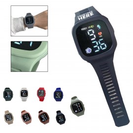 Silicone LED Digital Sport Watch Custom Imprinted