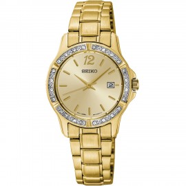 Women's Seiko Prime Bracelet Watch Logo Printed  Women