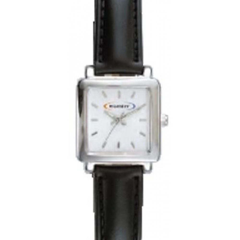 Custom Imprinted Women's Pedre Square Watch W/ Square Dial Custom Imprinted Women's Pedre Square Watch W/ Square Dial