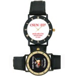 Trendy Collection Watch w/Roman Numerals on Case Branded