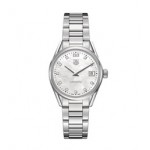 Logo Printed Women's Tag Heuer Carrera Stainless Steel Bracelet Watch