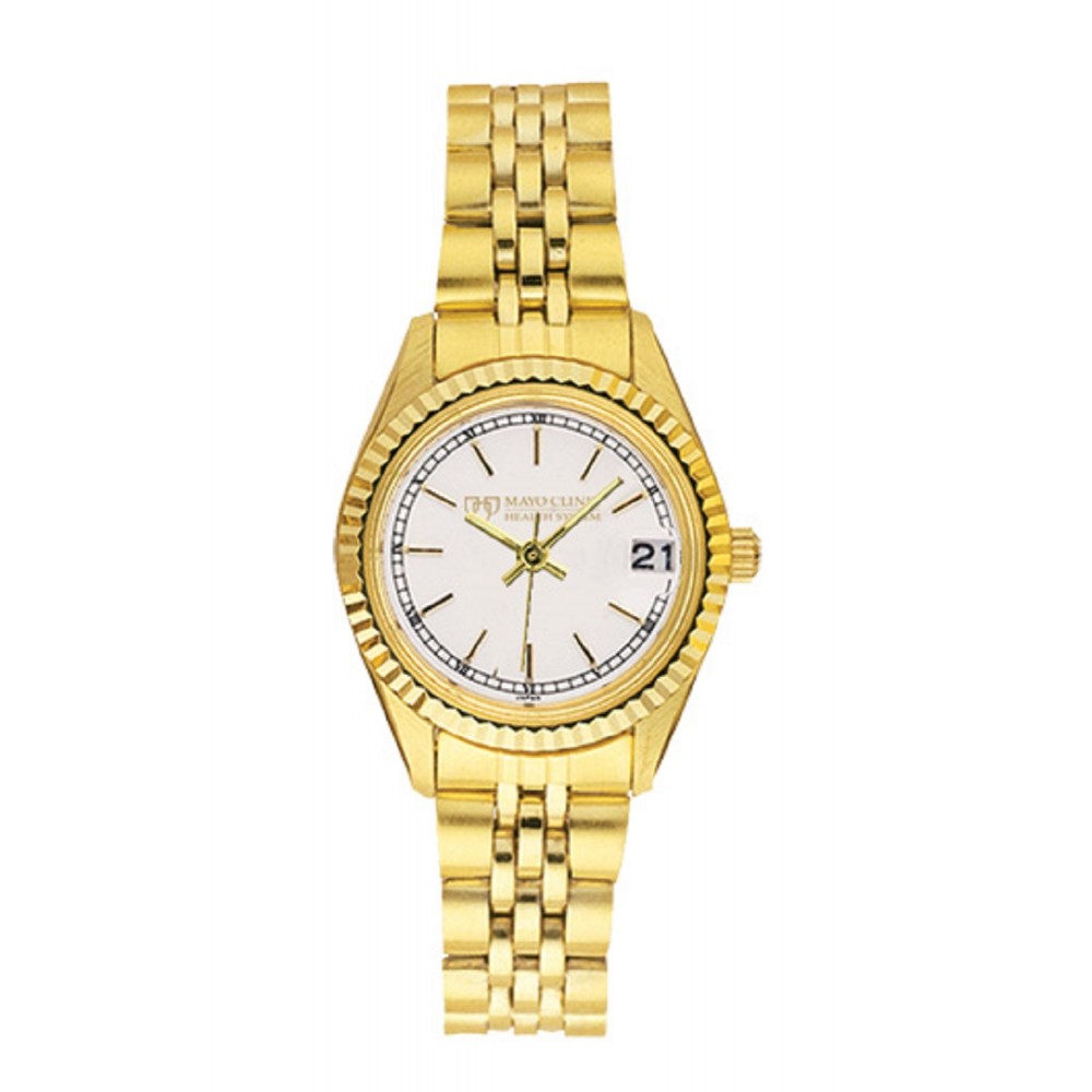 Women's Pedre 5th Avenue Watch (White Dial) Custom Imprinted Women's Pedre 5th Avenue Watch (White Dial) Custom Imprinted