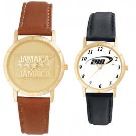 Budget Collection Watch w/Notches on Round Bezel Logo Printed  Budget Collection Watch w/Notches on Round Bezel Logo Printed