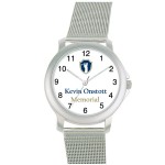 Custom Imprinted Budget Collection Matte Silver color Watch