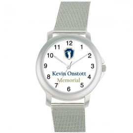 Custom Imprinted Budget Collection Matte Silver color Watch  Custom Imprinted Budget Collection Matte Silver color Watch
