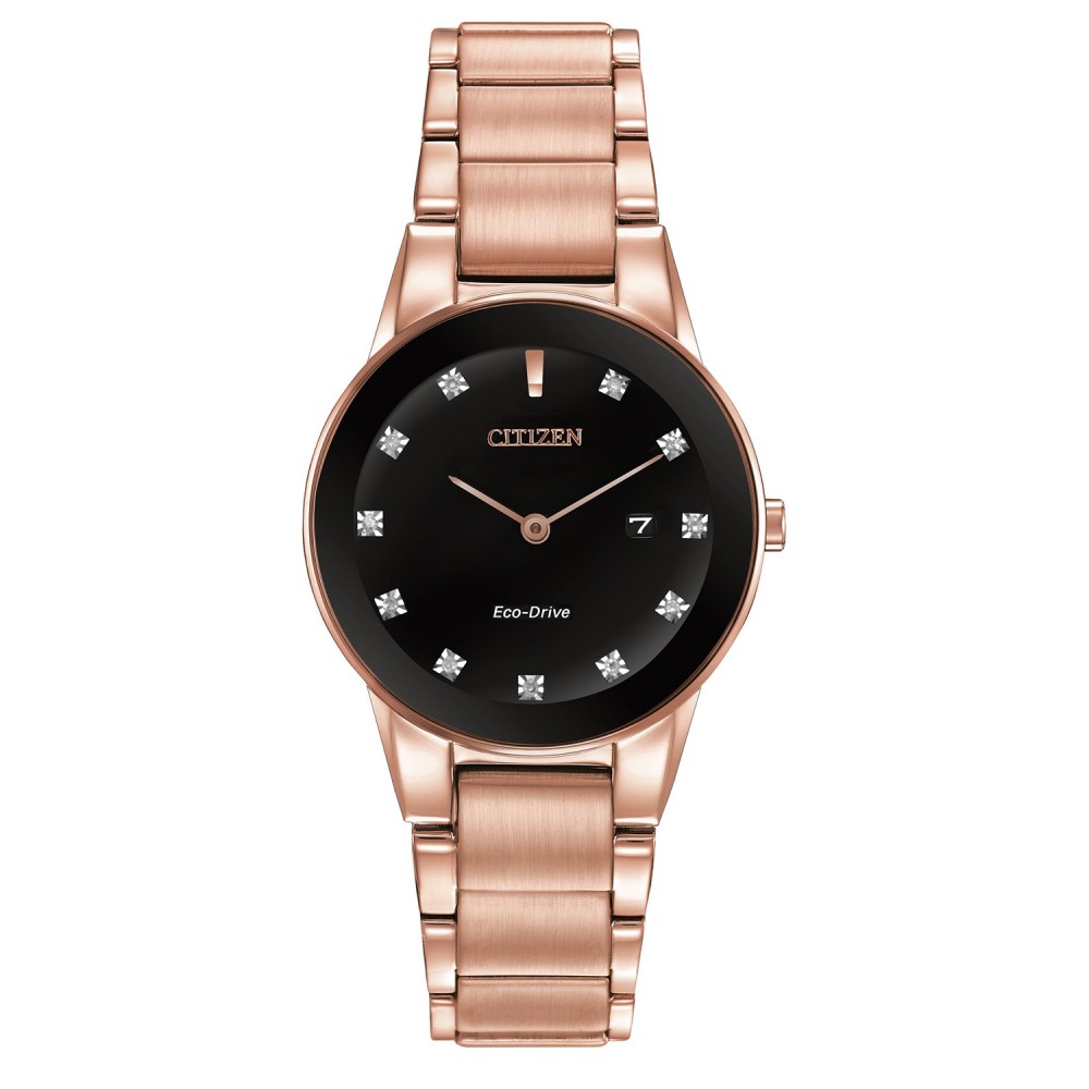 Custom Imprinted Women's Citizen Eco-Drive Axiom Watch (Rose Gold) Custom Imprinted Women's Citizen Eco-Drive Axiom Watch (Rose Gold)