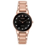 Custom Imprinted Women's Citizen Eco-Drive Axiom Watch (Rose Gold)