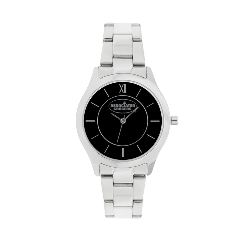 Logo Printed Pedre Women's Inspire Watch (Black Dial) Logo Printed Pedre Women's Inspire Watch (Black Dial)