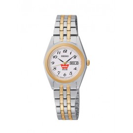 Women's Seiko Solar Watch with Logo  Women