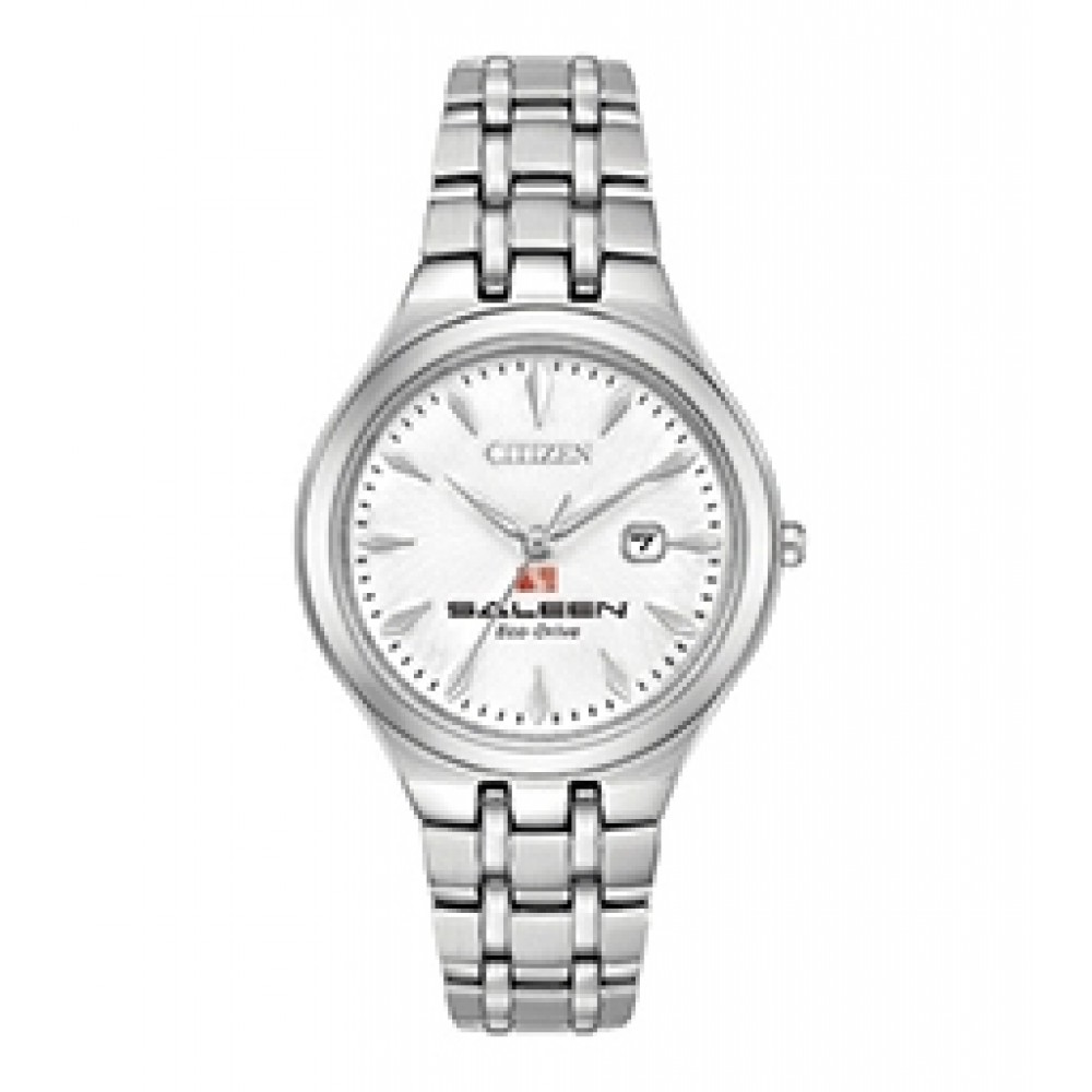 Women's Citizen Eco-Drive Corso Watch (Silver) Logo Printed Women's Citizen Eco-Drive Corso Watch (Silver) Logo Printed