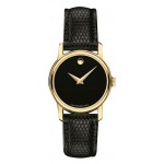 Logo Printed Women's Movado Classic Museum Watch
