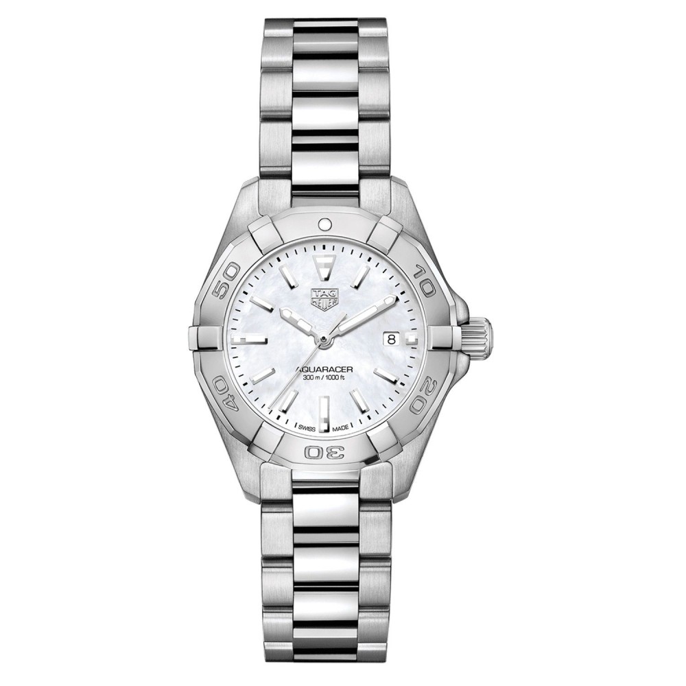 Logo Printed Women's Tag Heuer Aquaracer Watch Logo Printed Women's Tag Heuer Aquaracer Watch