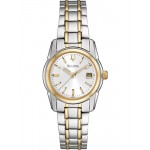 Logo Printed Bulova Women's Diamond Bracelet Watch
