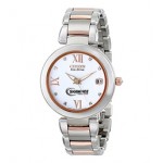 Women's Citizen Eco-Drive Bracelet Watch Logo Printed