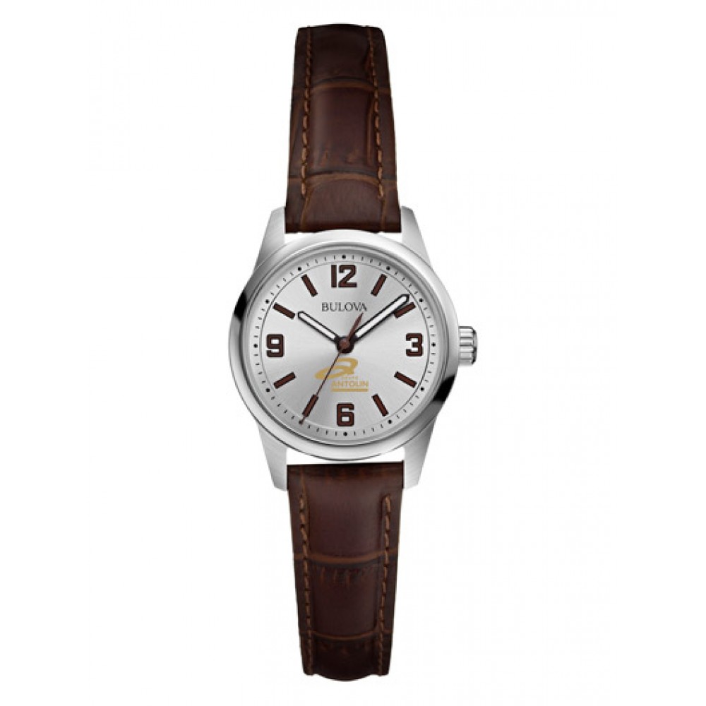Custom Imprinted Bulova Women's Corporate Classic Watch (Brown Strap) Custom Imprinted Bulova Women's Corporate Classic Watch (Brown Strap)