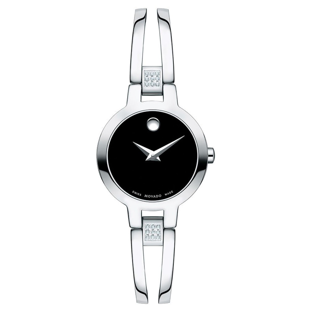Logo Printed Women's Movado Amorosa Watch Logo Printed Women's Movado Amorosa Watch