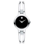 Logo Printed Women's Movado Amorosa Watch