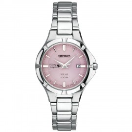 Women's Seiko Solar Watch with Logo  Women