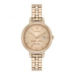 Custom Imprinted Women's Citizen Eco-Drive Chandler Watch (Rose Gold)