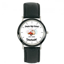 Budget Collection Watch w/Black Bezel Branded  Budget Collection Watch w/Black Bezel Branded