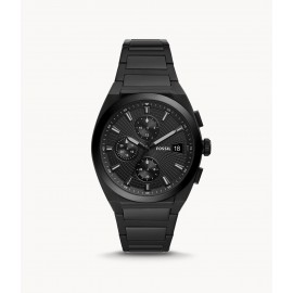 Custom Imprinted Fossil Everett Chronograph Men's Stainless Steel Sport Watch  Custom Imprinted Fossil Everett Chronograph Men