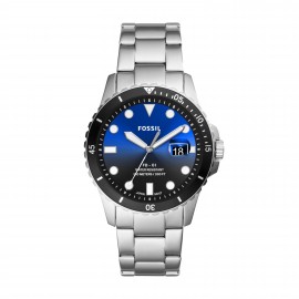 Logo Printed Fossil FB-01 Men's Stainless Steel Sport Watch