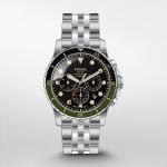 Logo Printed Fossil FB-01 Chrono Men's Stainless Steel Sport Watch