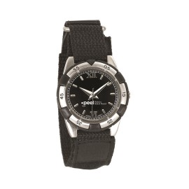 The Vivacious Watch - Mens - Black/Silver/Black Branded  The Vivacious Watch - Mens - Black/Silver/Black Branded