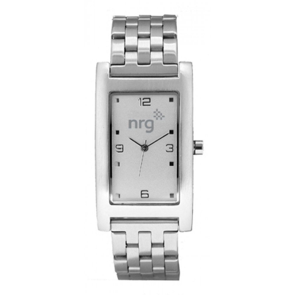 Branded Men's Pedre Quad Brushed Silver Tone Bracelet Watch Branded Men's Pedre Quad Brushed Silver Tone Bracelet Watch