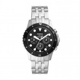 Branded Fossil FB-01 Chrono Men's Stainless Steel Sport Watch