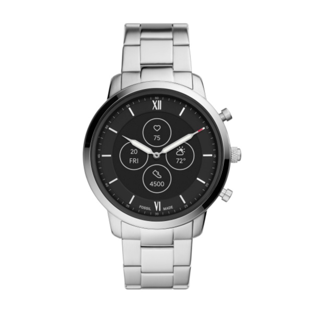 Branded Fossil Smartwatch HR Neutra Stainless Steel