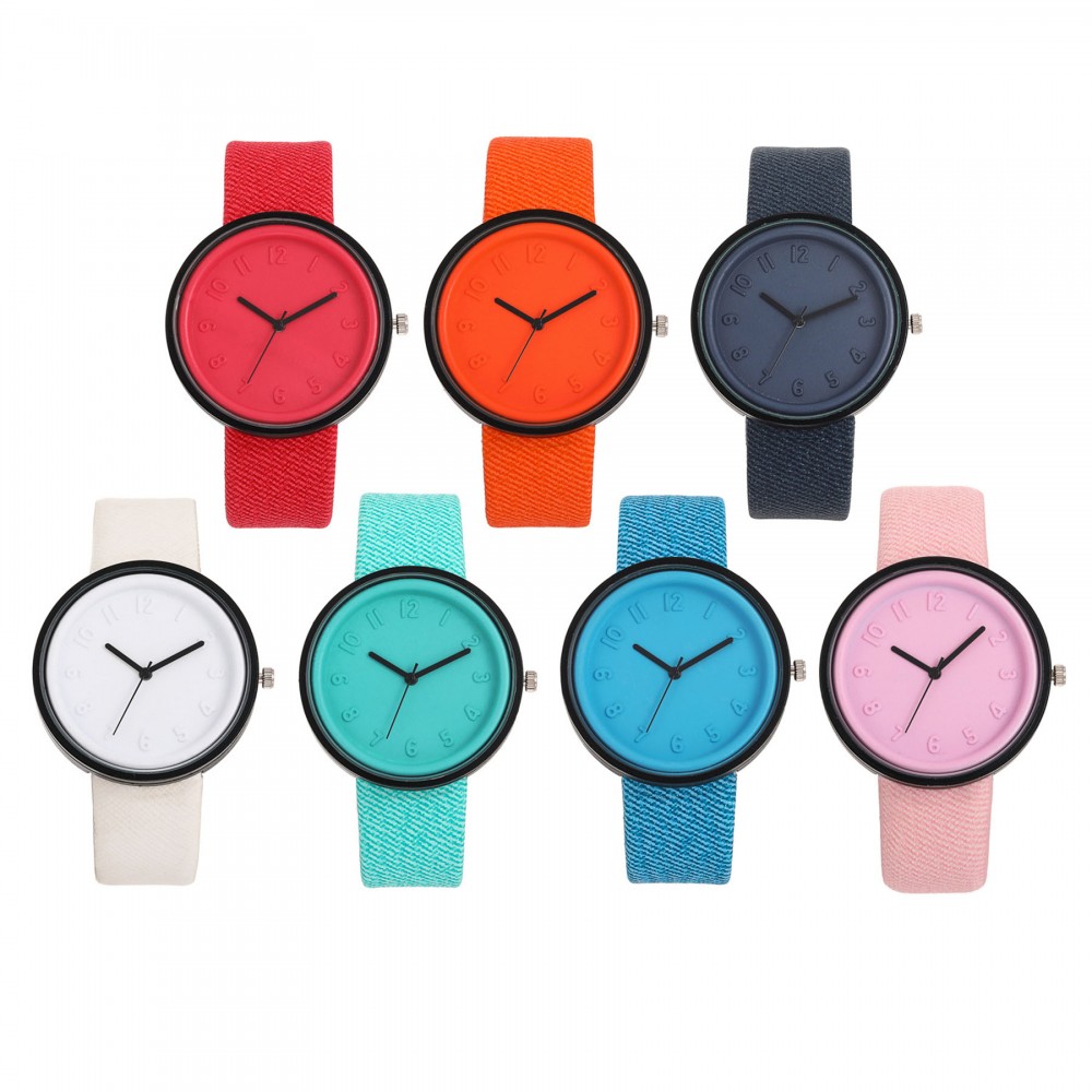 Wristwatches Jelly Colorful Branded