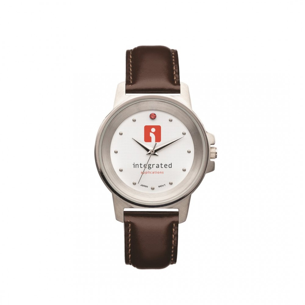 The Refined Watch - Mens - White/Red/Brown Branded