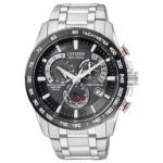 Custom Imprinted Citizen Men's Eco Drive Atomic Chronograph Bracelet Watch from Pedre