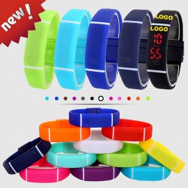 Branded New Silicone LED Sport Watch Bracelet