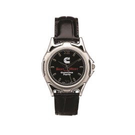 The Patton Watch - Mens - Black/Silver/Black Custom Imprinted