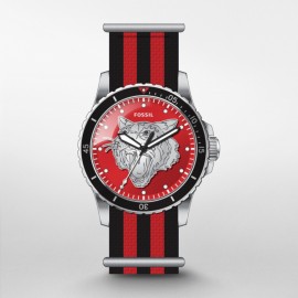 Fossil FB-01 Stainless Steel Watch Logo Printed  Fossil FB-01 Stainless Steel Watch Logo Printed